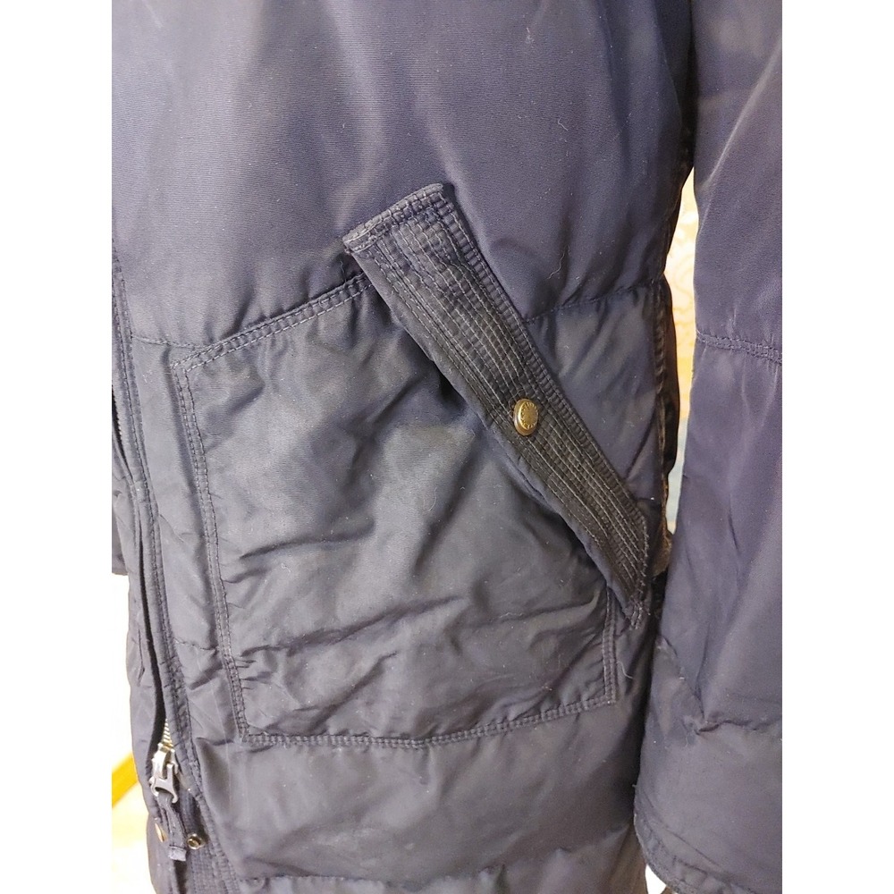 Parajumpers Masterpiece Series Womens Parka Hooded Coat Size M‎ Black Vintage - Picture 9 of 16